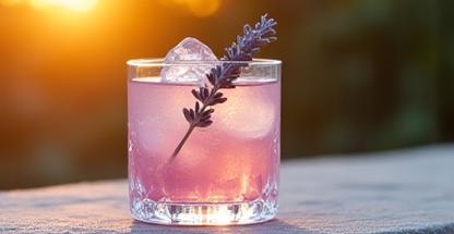Handcrafted botanical cocktail